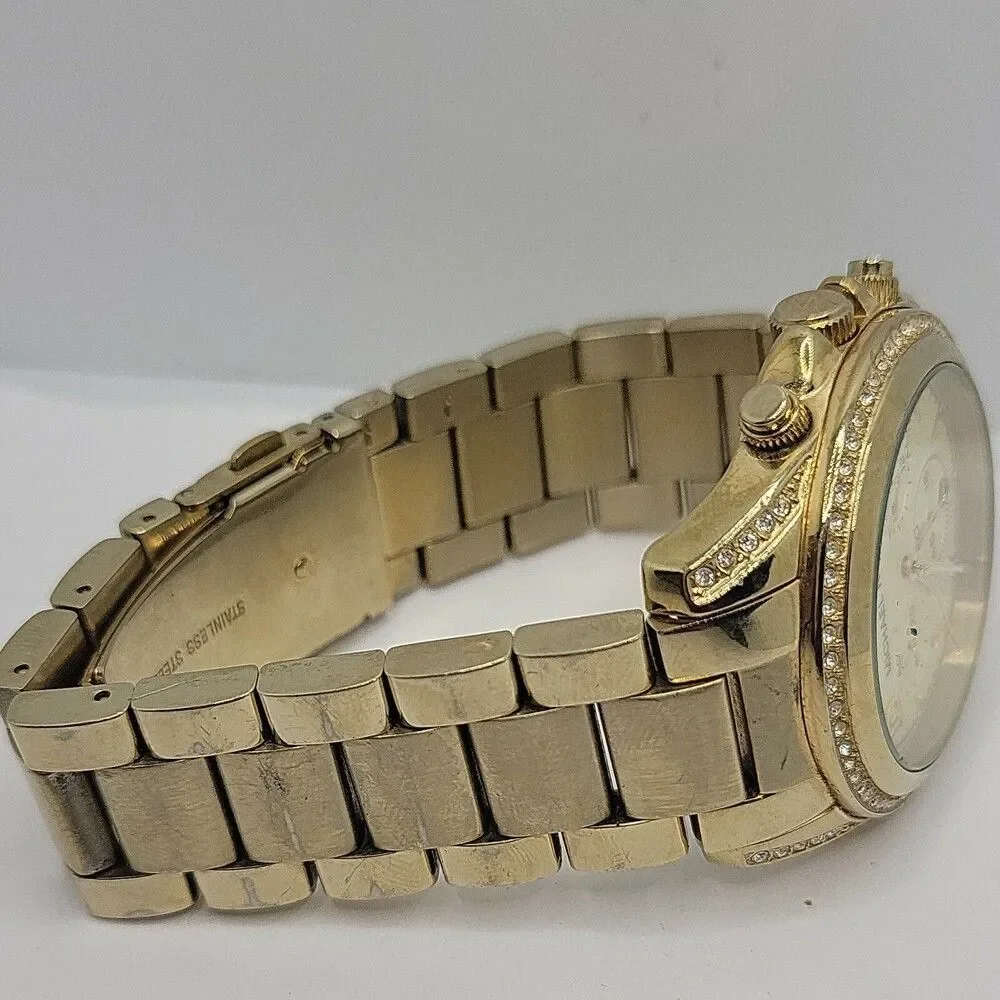 Michael Kors Bradshaw MK5605 Women Stainless Steel Analog Dial Wrist Watch AM697 - Picture 10 of 11